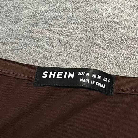 Adorable flared brown womens top - Picture 6 of 8